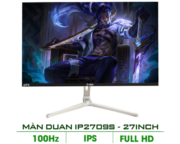 Màn hình phẳng DUAN IP2709S Đen